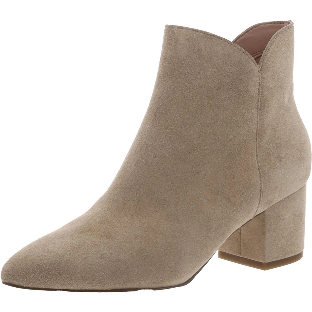 Cole‎ Haan Elyse Bootie Chelsea Ankle Boot Women’s Size 11B Cream Suede